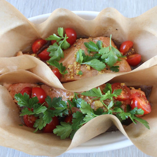 saumon papillotes