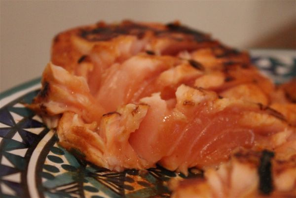 tataki saumon tranches