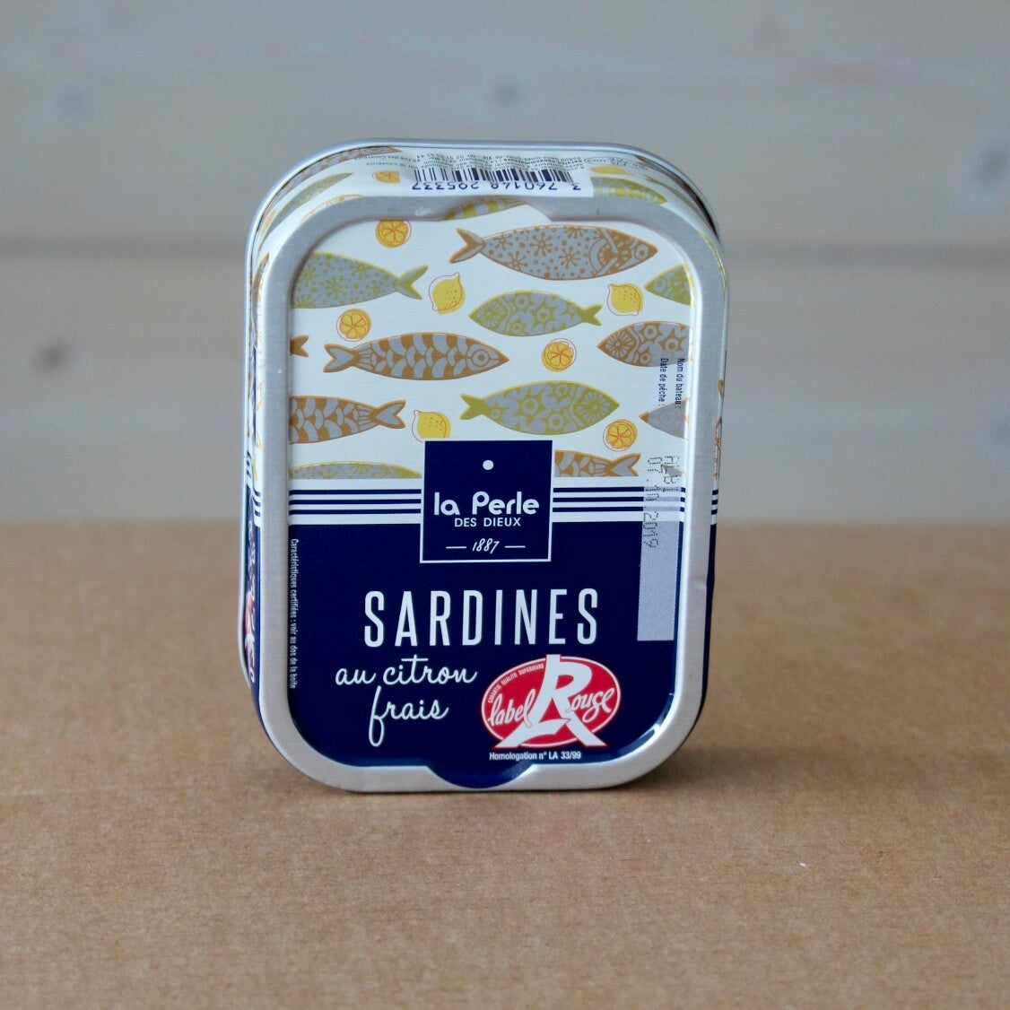 sardines Label Rouge au citron frais