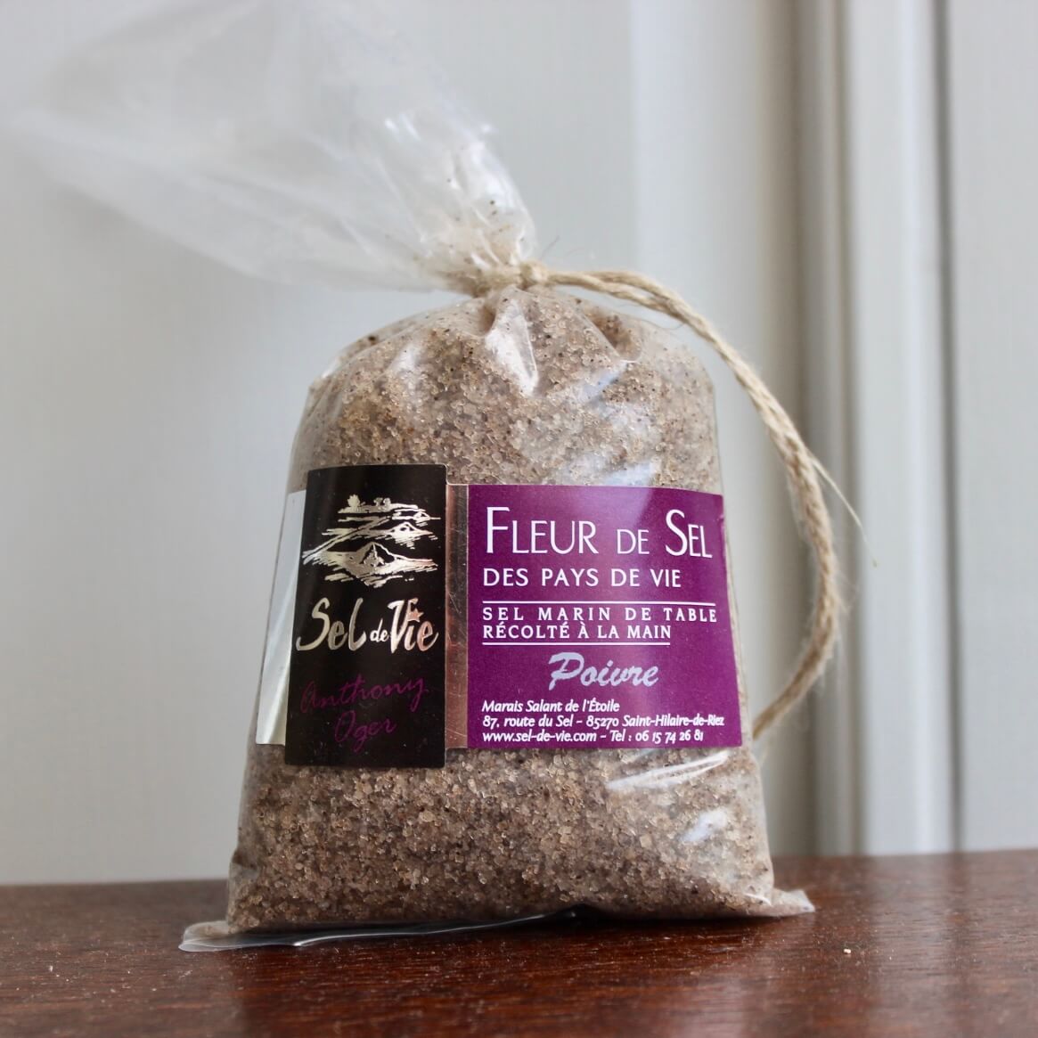 fleur de sel au poivre