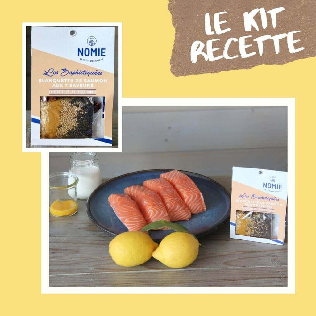 Blanquette de saumon - Kit recette pour 6